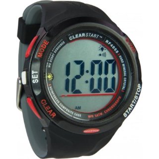 Uhr Segeluhr ClearStart™, 50mm, schwarz grau, Ronstan