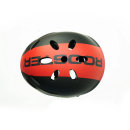 Helm Comb Helmet schwarz/rot Rooster