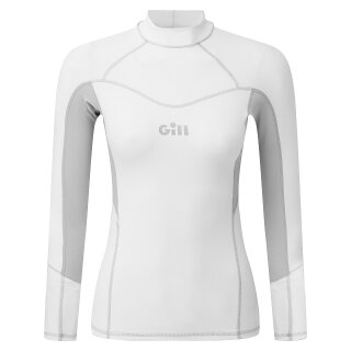 Shirt Nylon Langer Arm Pro Rash Vest Women´s Gill 8 (34) White