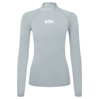Top Zenzero Rash Vest Woman Light Grey Gill 18/44