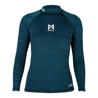 Top Cube Rashvest L/S Woman Dark Blue Melee